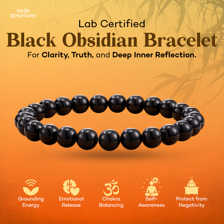 Black Obsidian Bracelet