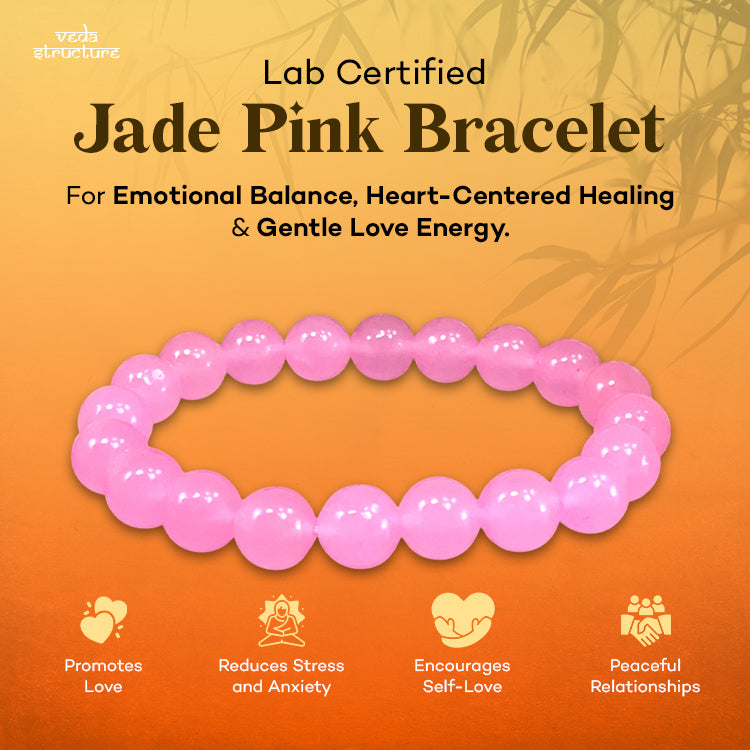 Jade Pink Bracelet
