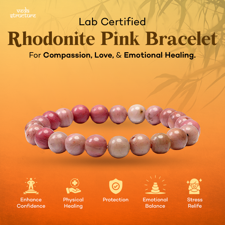 Rhodonite Pink Bracelet