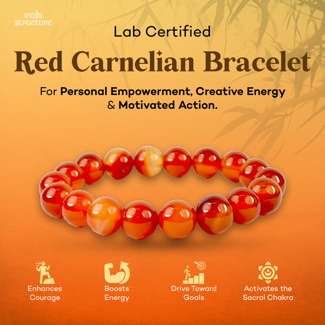 Red Carnelian Bracelet
